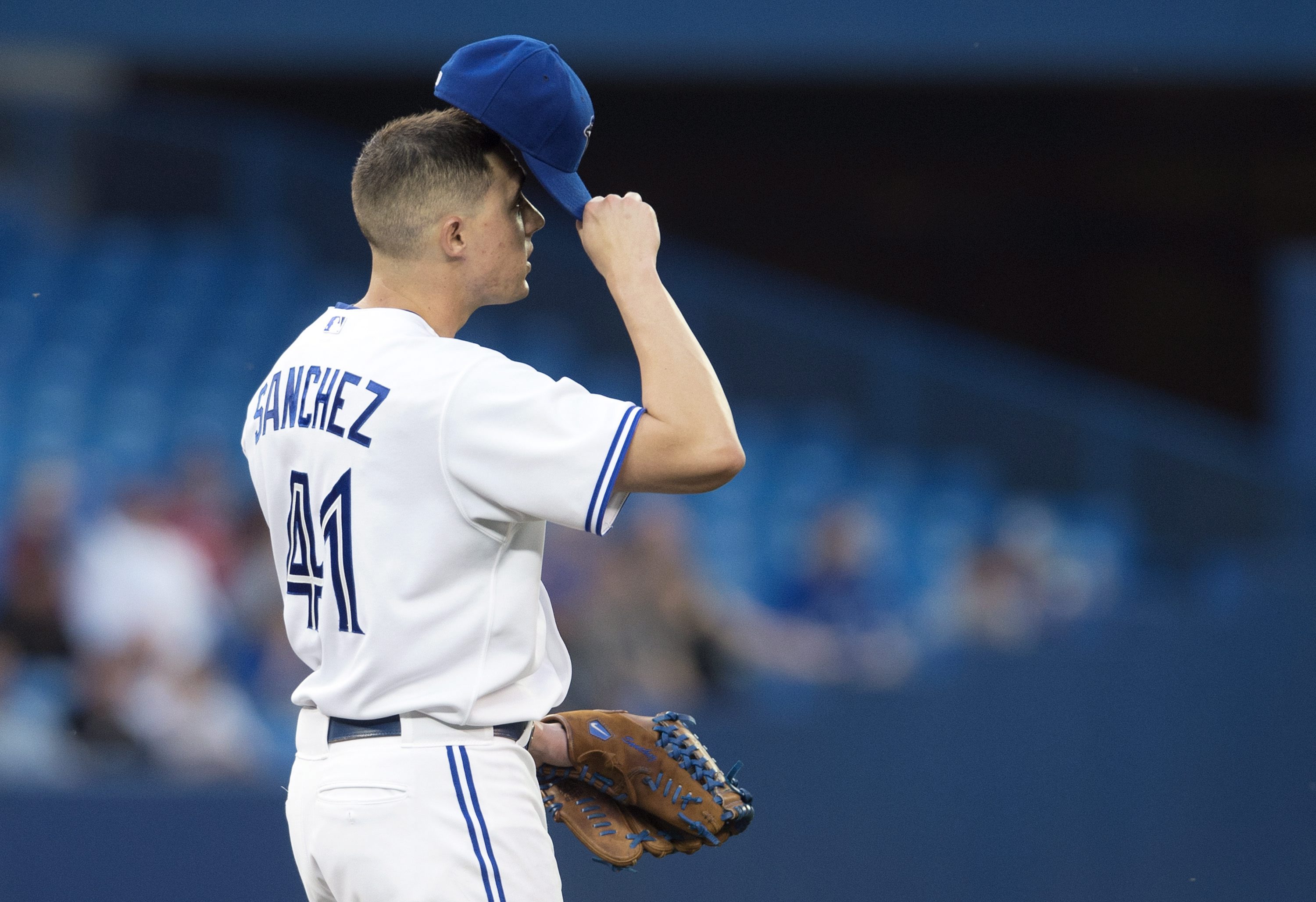 Sanchez pitches 7 innings, Blue Jays blank Red Sox 7-0