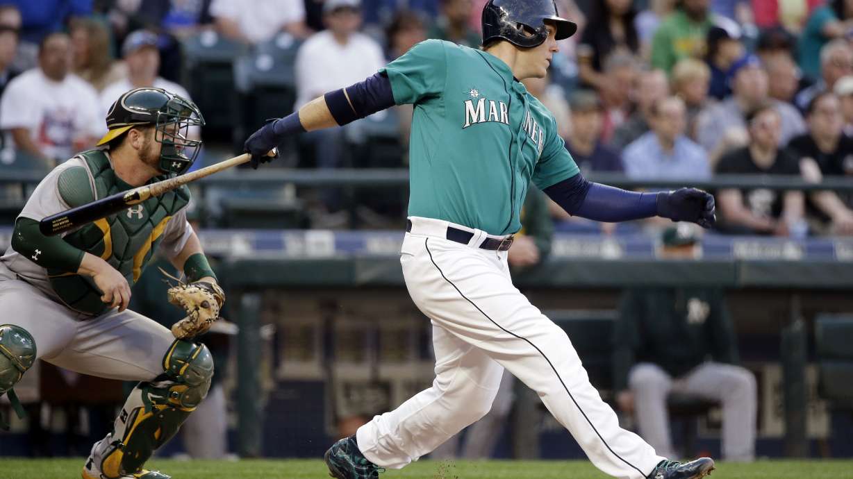 Morrison goes deep in 11th to give Seattle 4-3 win over A's