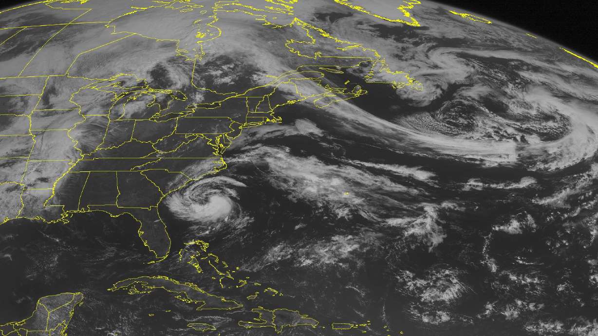 Ana becomes tropical storm as it nears the Carolinas