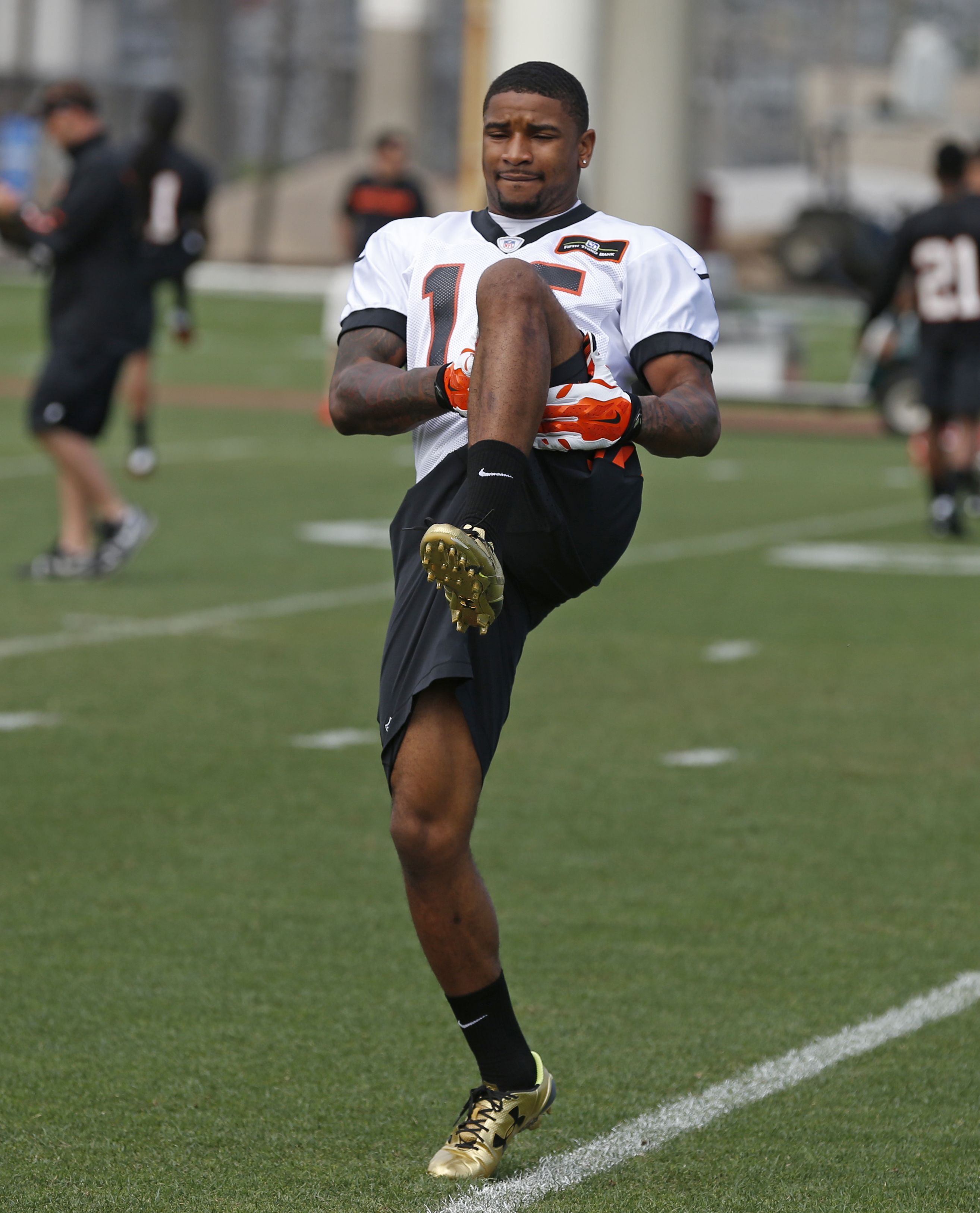 Bengals rookie receiver Mario Alford shows he's fast at camp