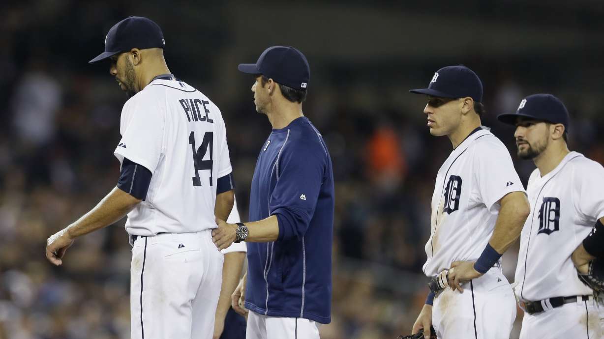 Detroit's Avila goes on DL, Price has hamstring strain