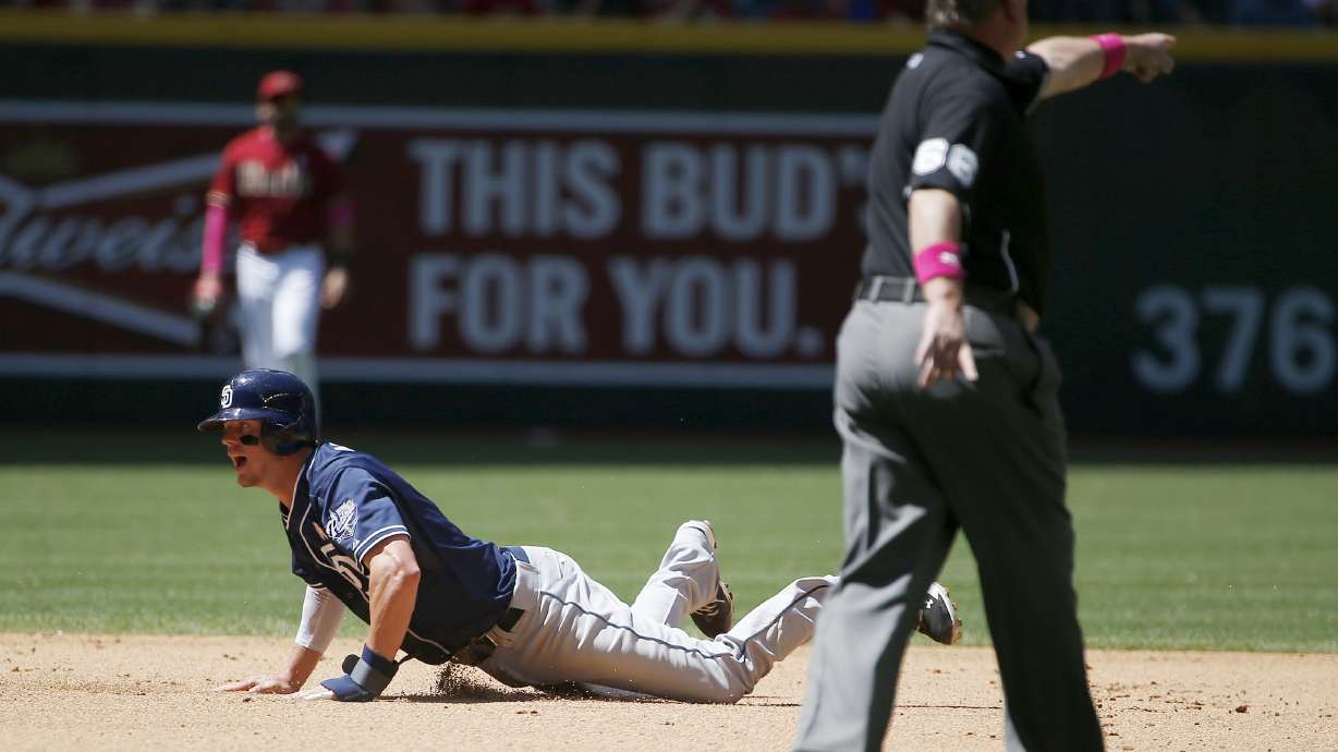 Hill, Pollock go deep in Diamondbacks' 2-1 win over Padres