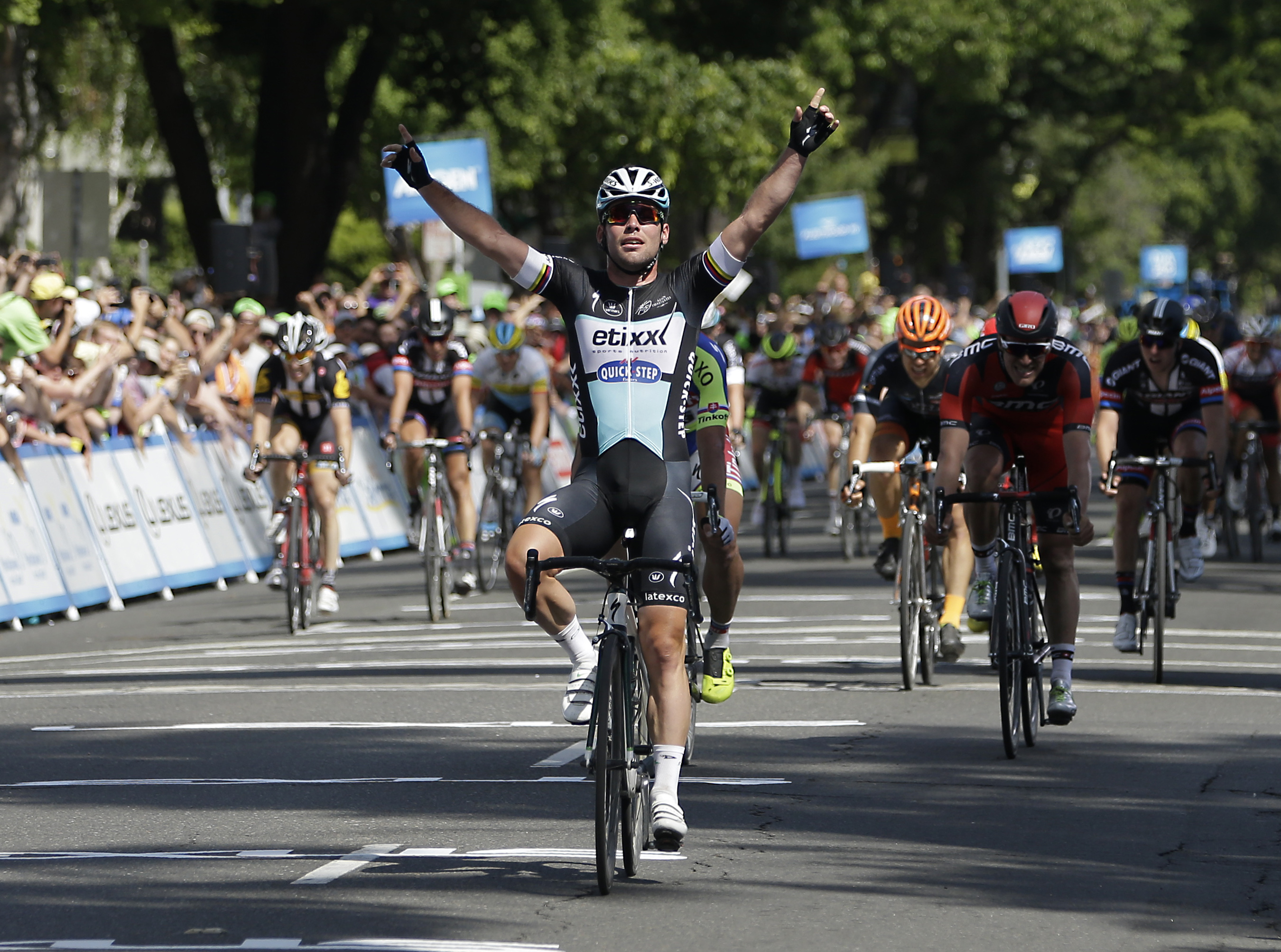 Mark Cavendish wins first stage of Tour of California