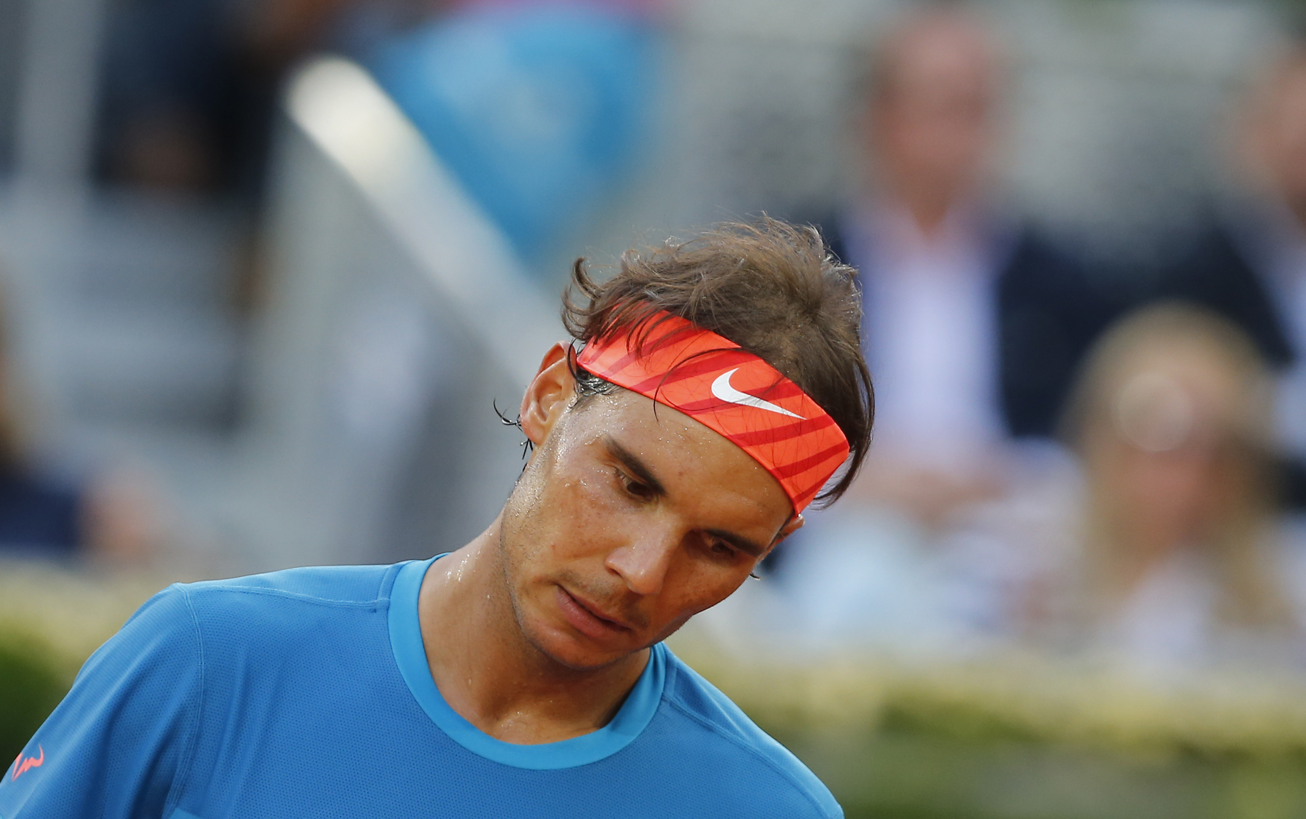 Nadal drops out top 5 for first time in 10 years