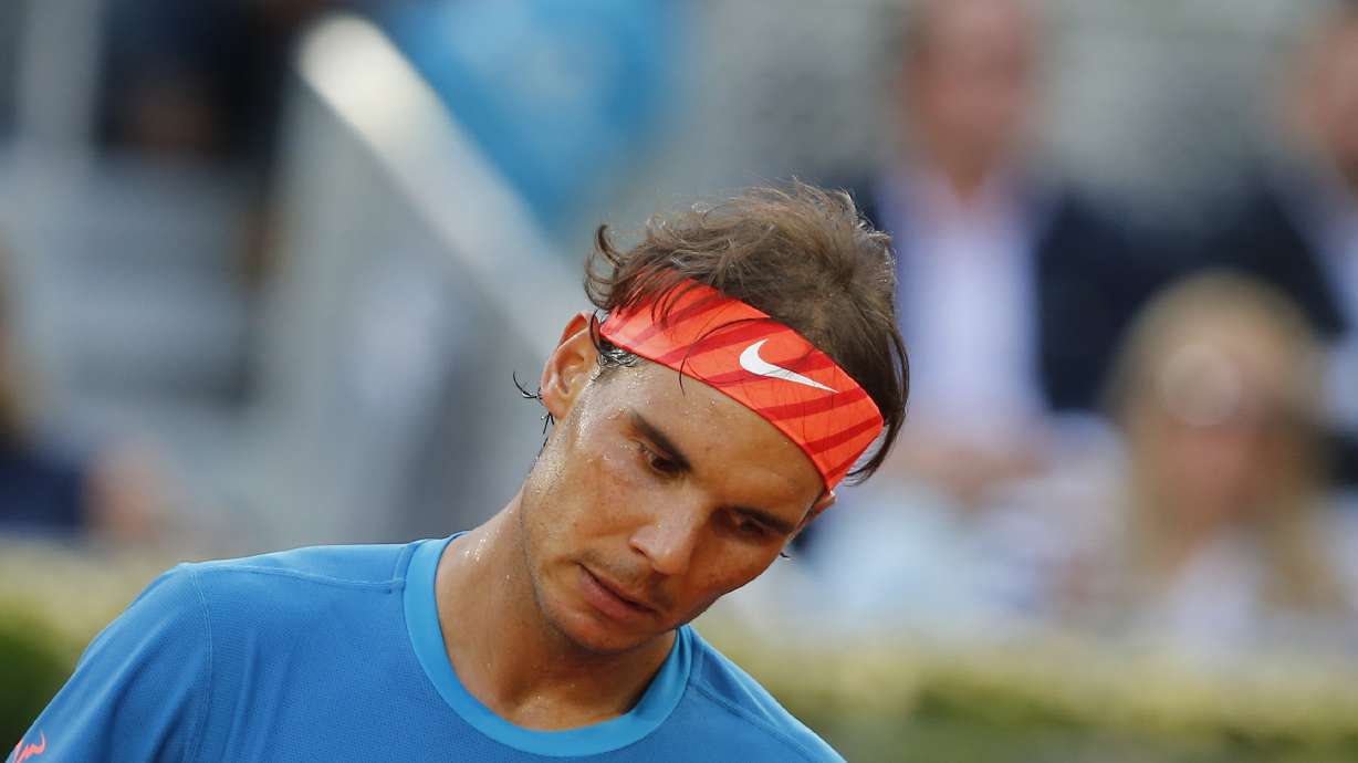 Nadal drops out top 5 for first time in 10 years