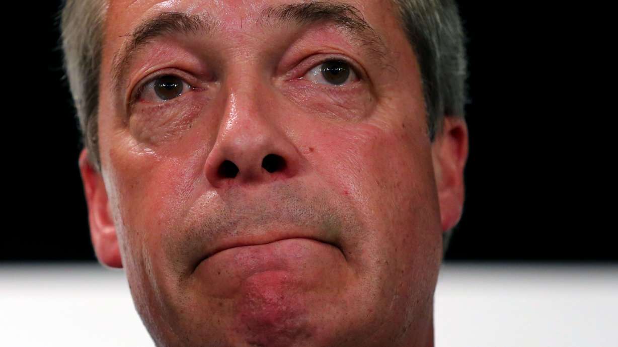 Britain's UKIP says it rejects party leader's resignation