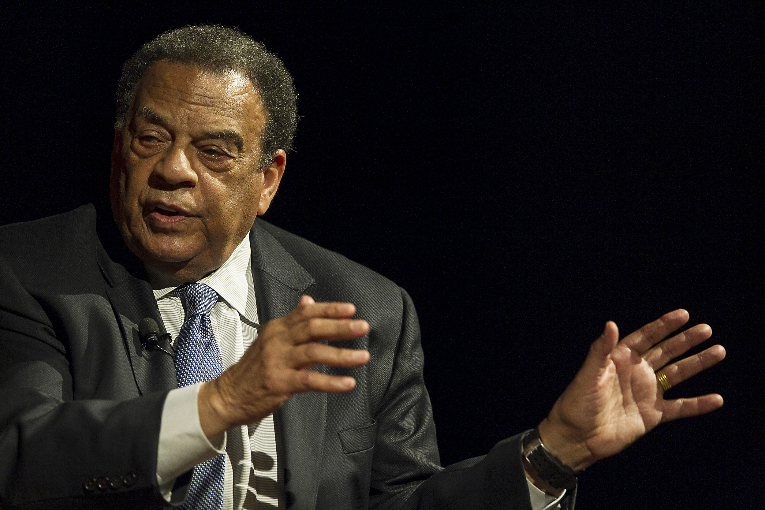 Spokeswoman: Andrew Young doing well; will lead discussion