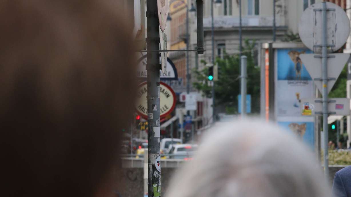 Vienna traffic signals go red and green, gay and straight