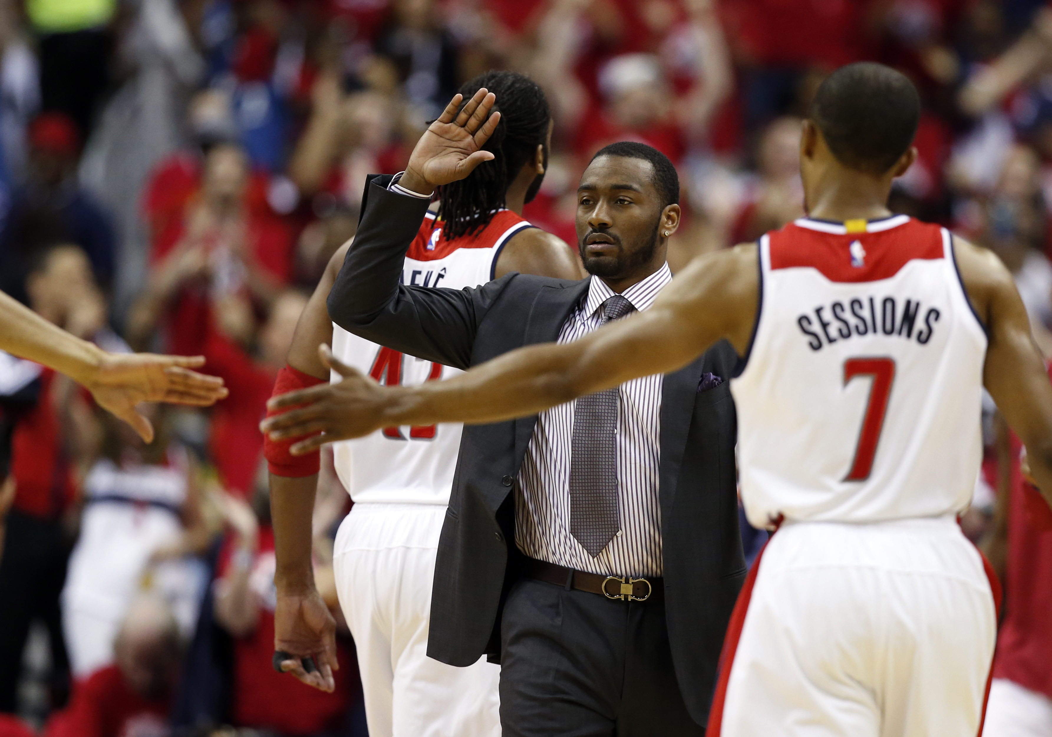 Wizards' Wall shows improvement; Game 5 status uncertain