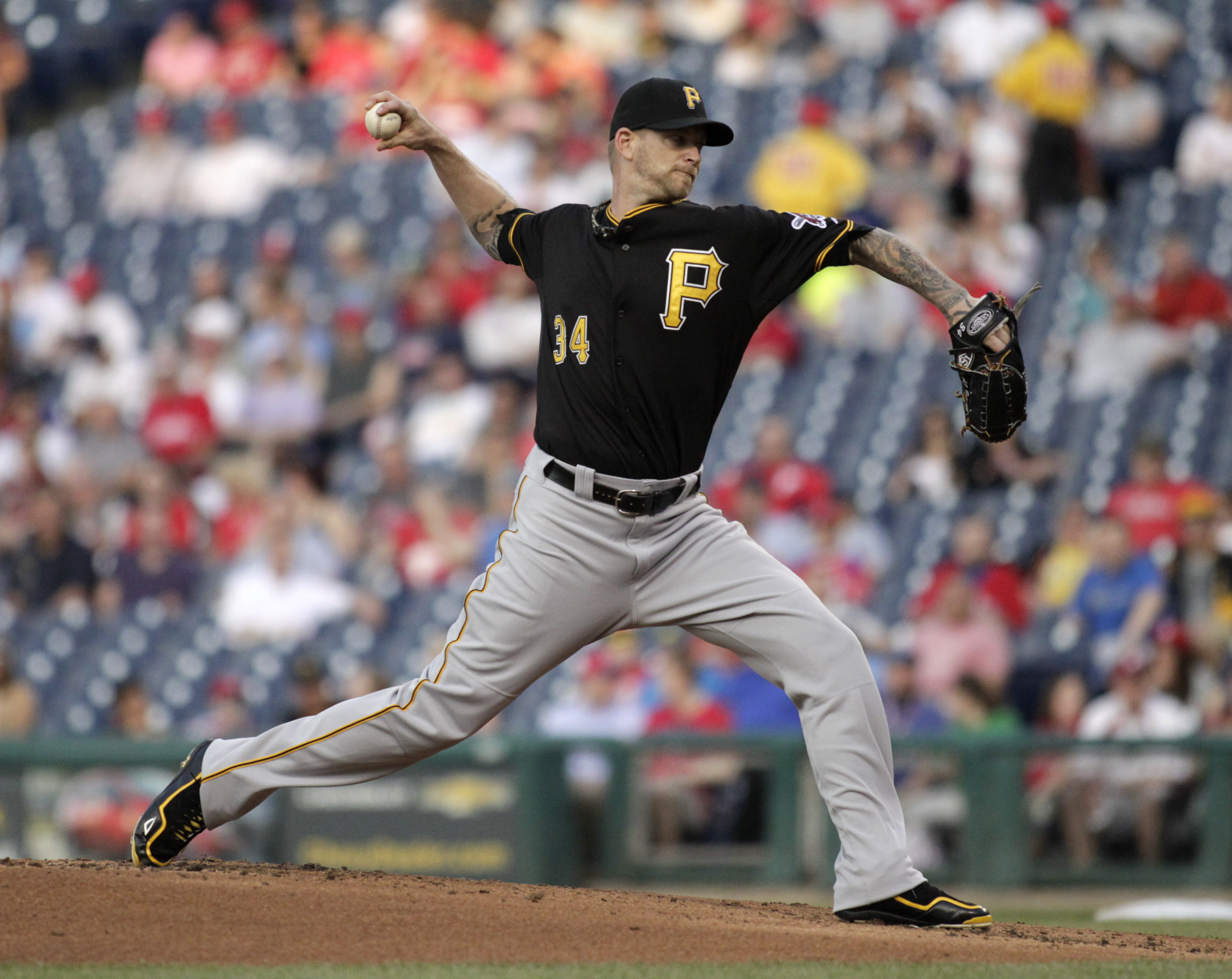 Burnett pitches Pirates past Phillies 7-2