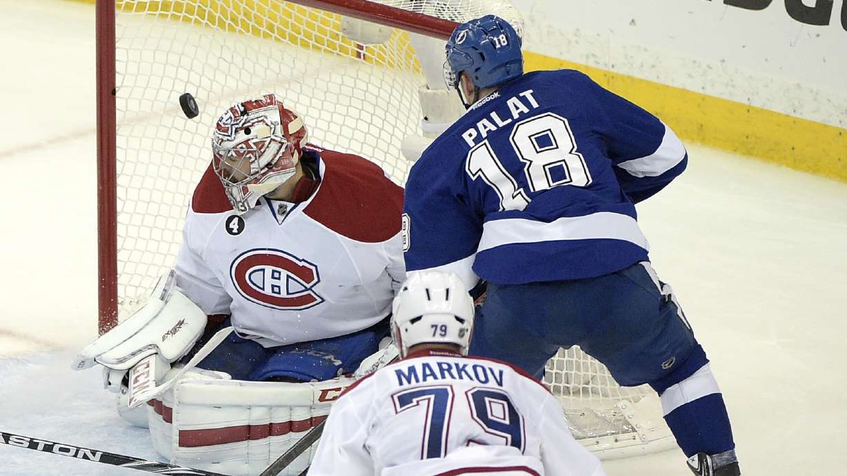 Lightning oust Canadiens with 4-1 win in Game 6