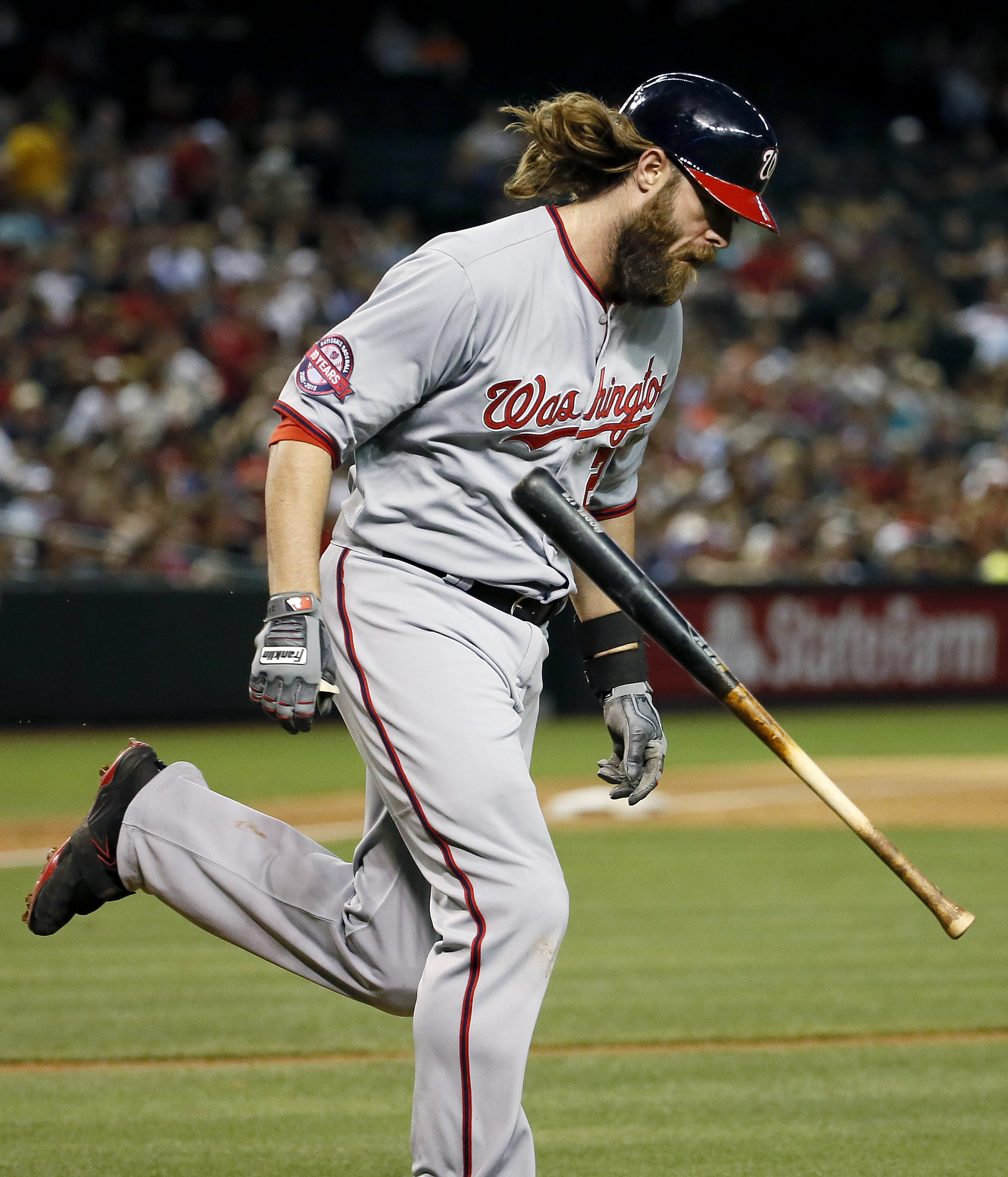 Trumbo hits 2 HRs, D-backs rip Strasburg and rout Nats 14-6