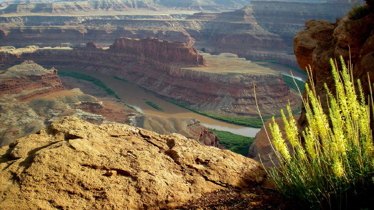 The view from the Dead Horse Point peninsula. (Photo: Dead Horse Point State Park)
