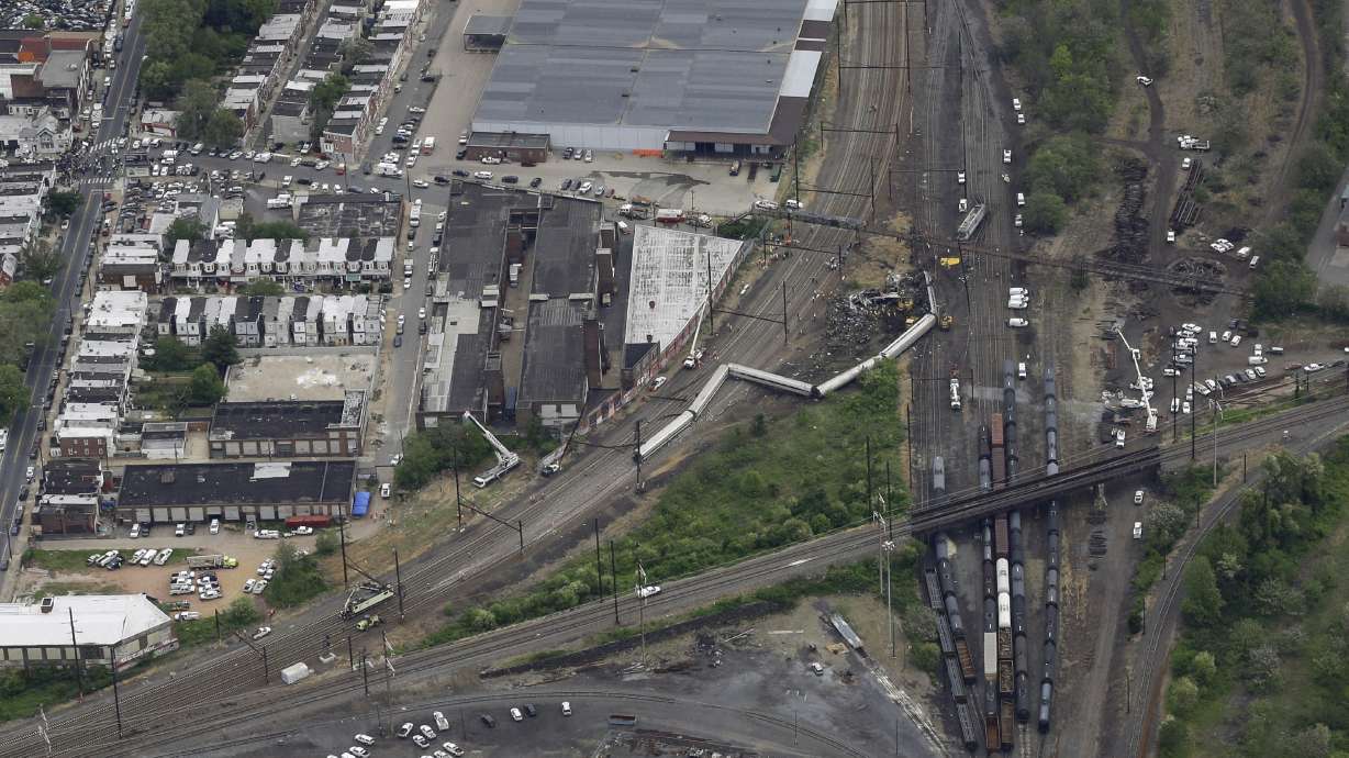 AP estimates train in deadly crash was traveling 107 mph