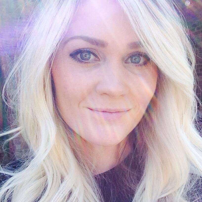 Tawny Willoughby used a tanning bed 4 to 5 times a week in high school. Now, at 27, she's dealing with painful skin-cancer treatments. Willoughby posted a selfie of her treatment last month to Facebook. It has been shared almost 50,000 times. Credit: Courtesy Tawny Willoughby