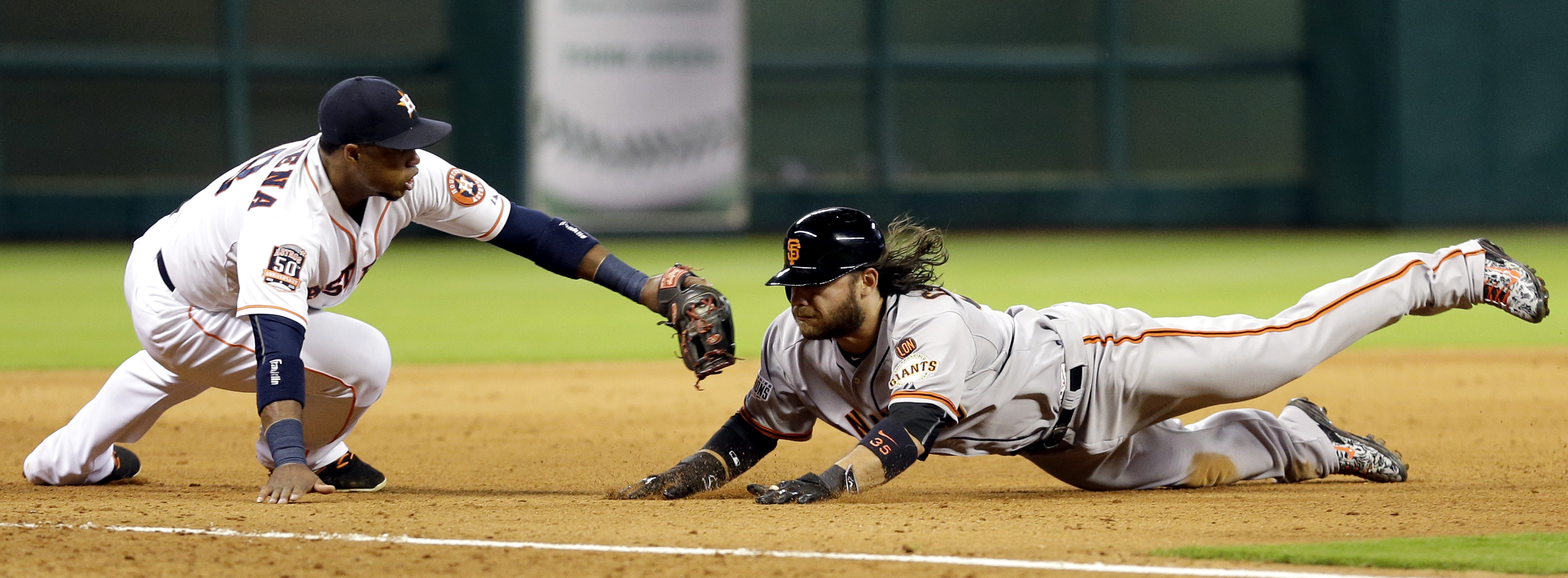 Springer's tie-breaking homer leads Astros past Giants 4-3