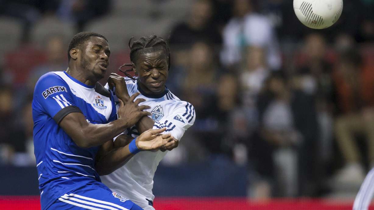 Whitecaps tie FC Edmonton 1-1 in 1st leg
