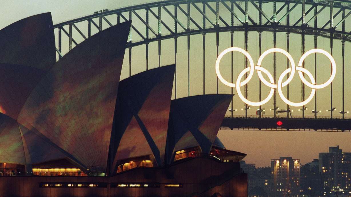 SOLD!: Iconic 2000 Olympic rings from Sydney Harbour Bridge