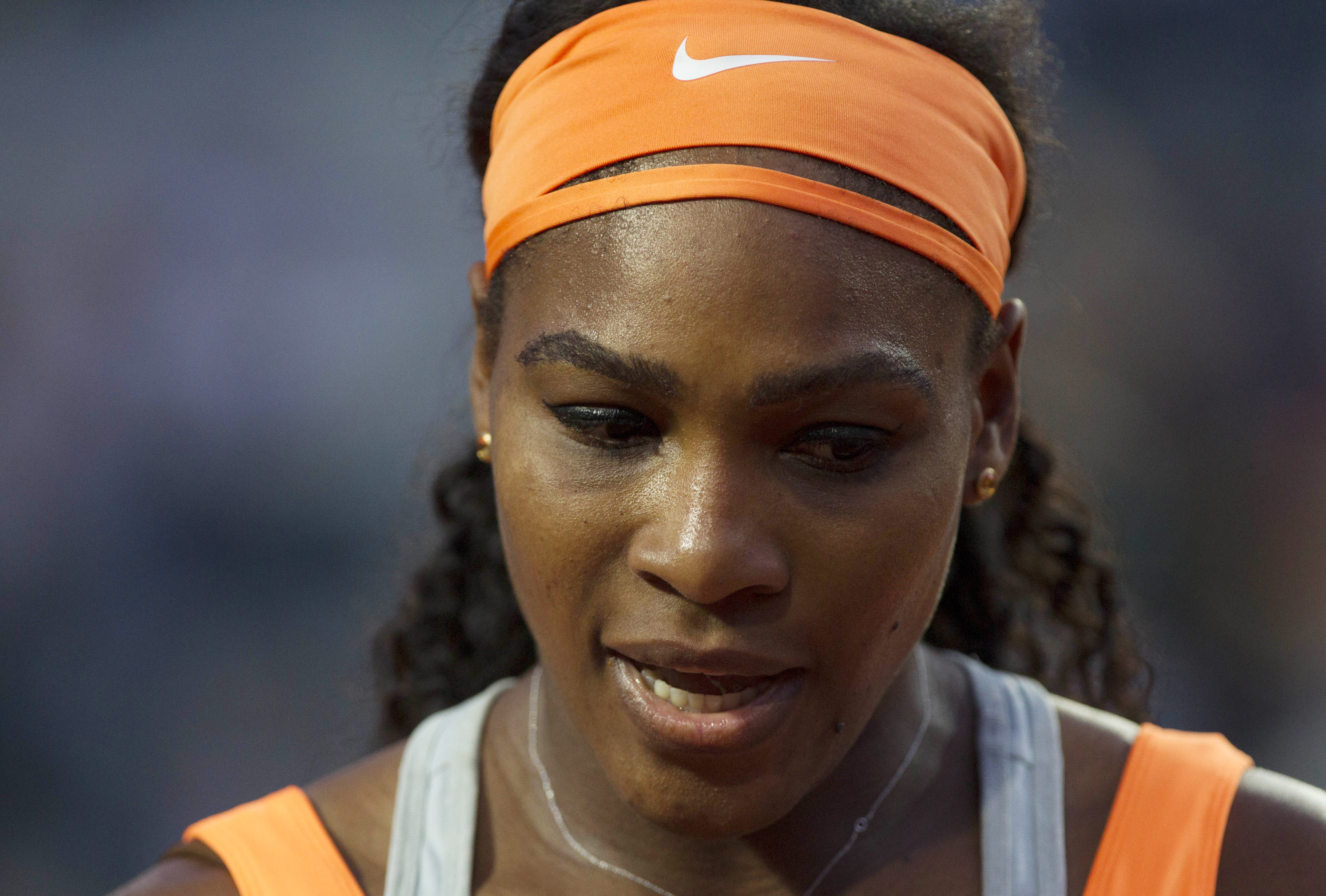 Serena Williams withdraws from Rome with elbow injury
