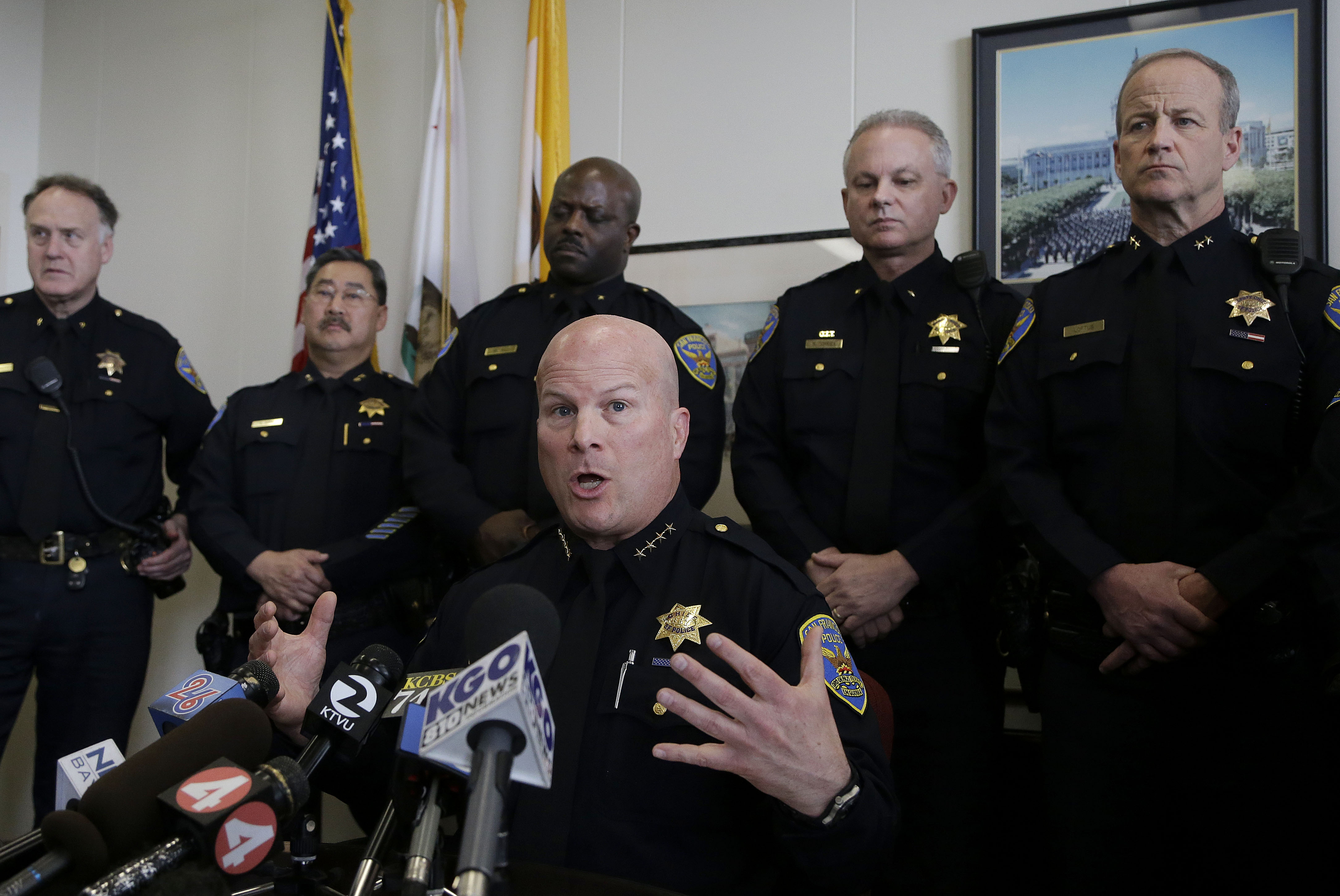 San Francisco police under fire for racist, homophobic texts