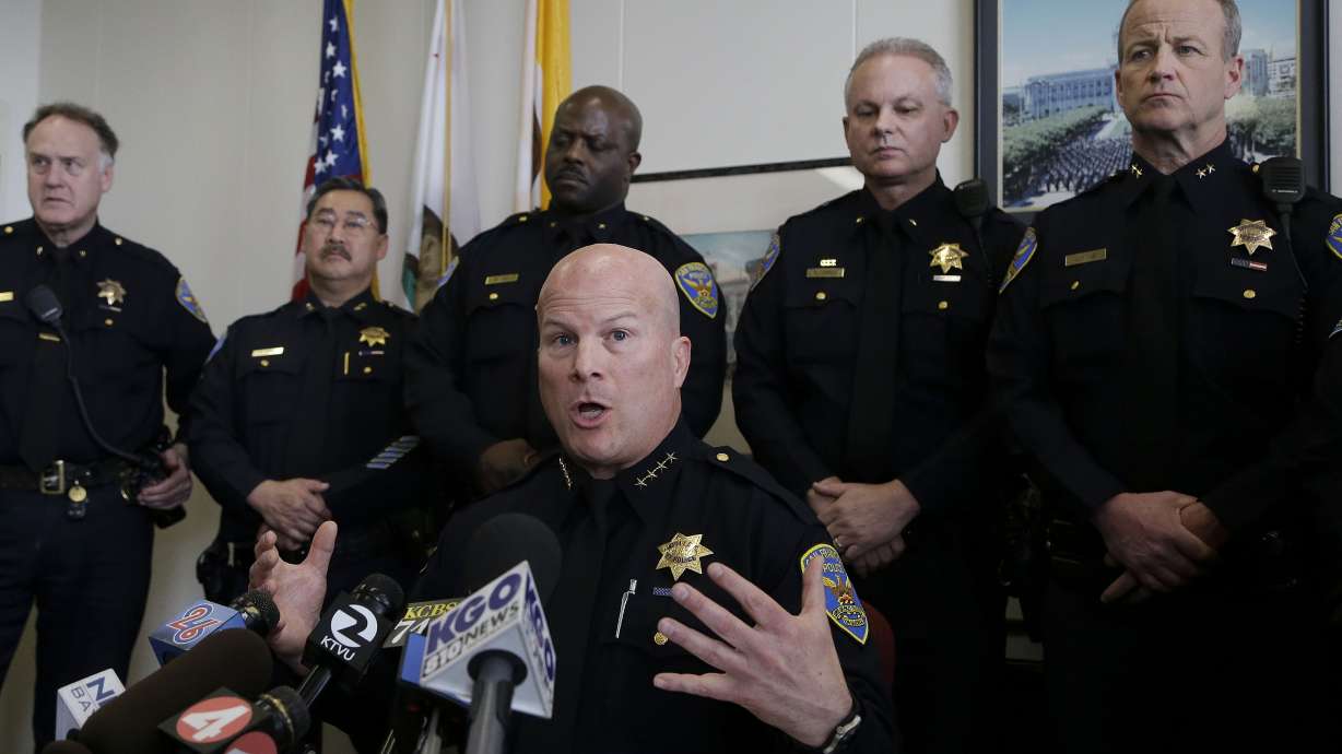 San Francisco police under fire for racist, homophobic texts