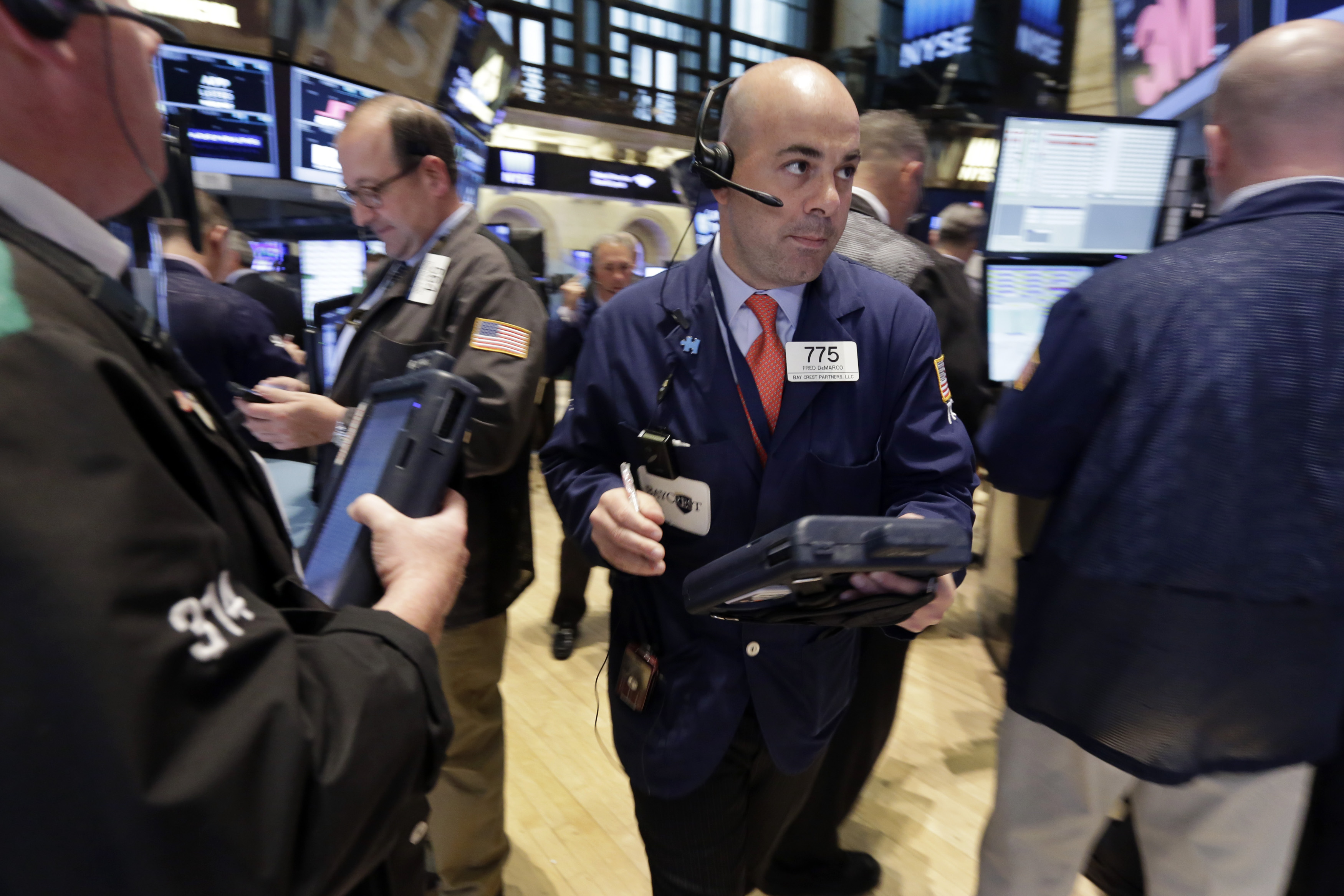 US stock indexes edge lower a day after S&P 500 hits record