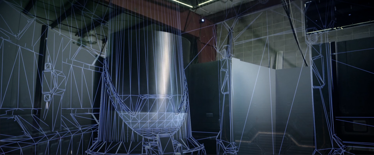 Screen shot of THE VOID concepts. While this isn't exact the alpha test was still very impressive. (THE VOID)