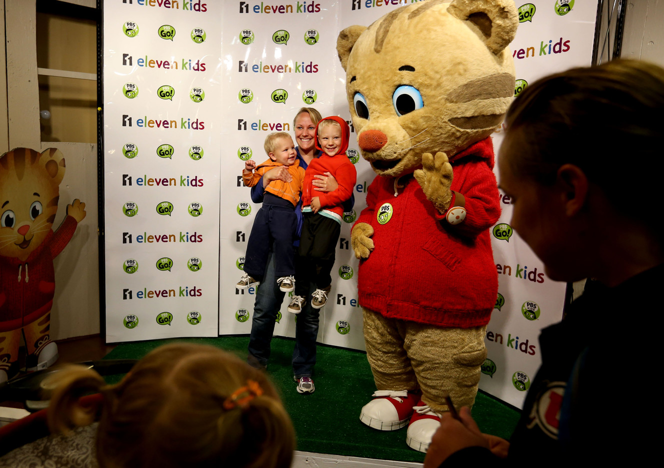 Daniel Tiger helps welcome summer at Wheeler Historic Farm