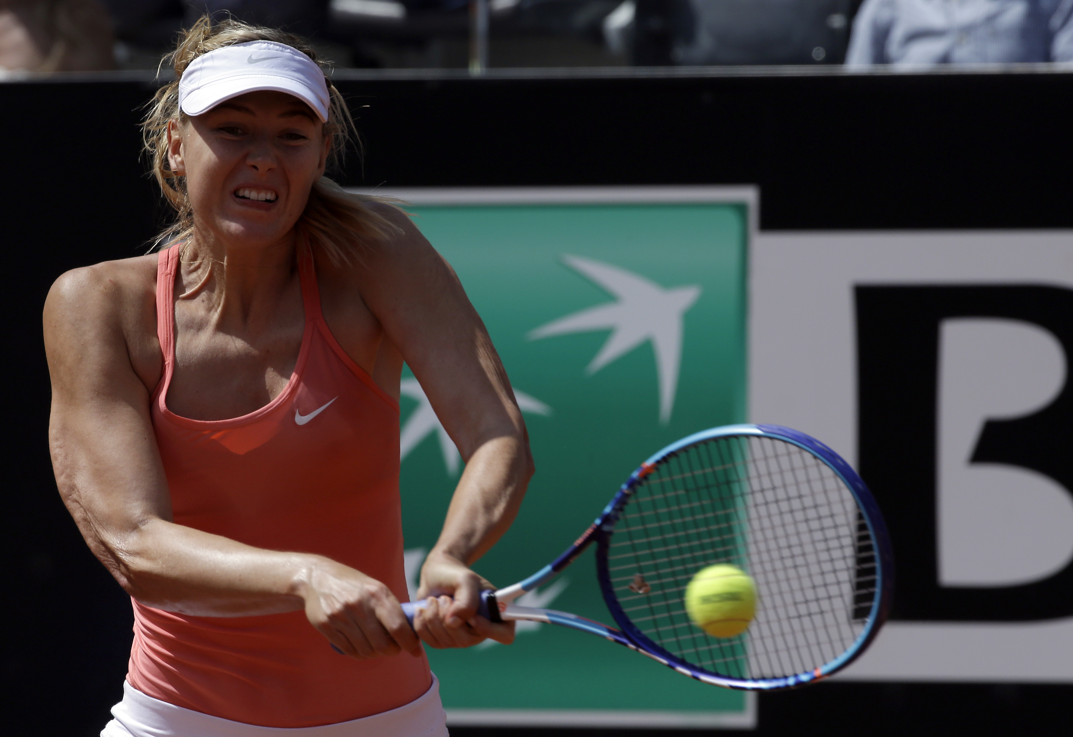 Djokovic beats Federer for Rome title; Sharapova also wins