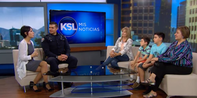 Dpto. de Policía de WVC responde preguntas del público incluyendo las de los más pequeños 