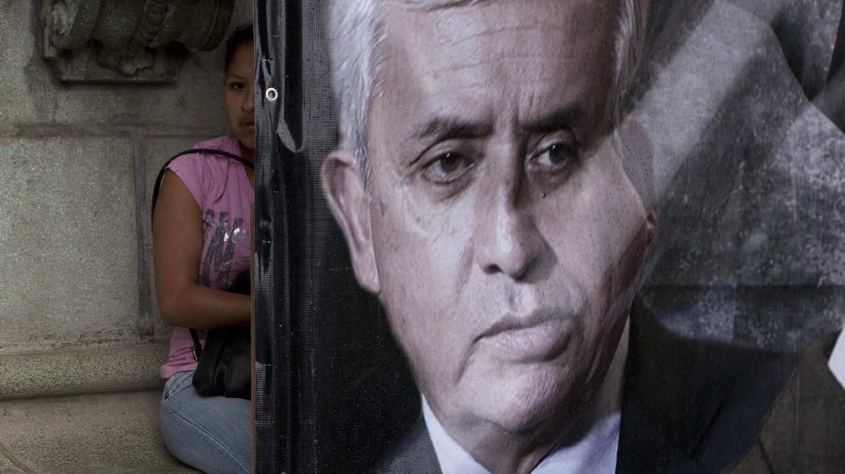 Guatemalan president vows to stay in office despite protests