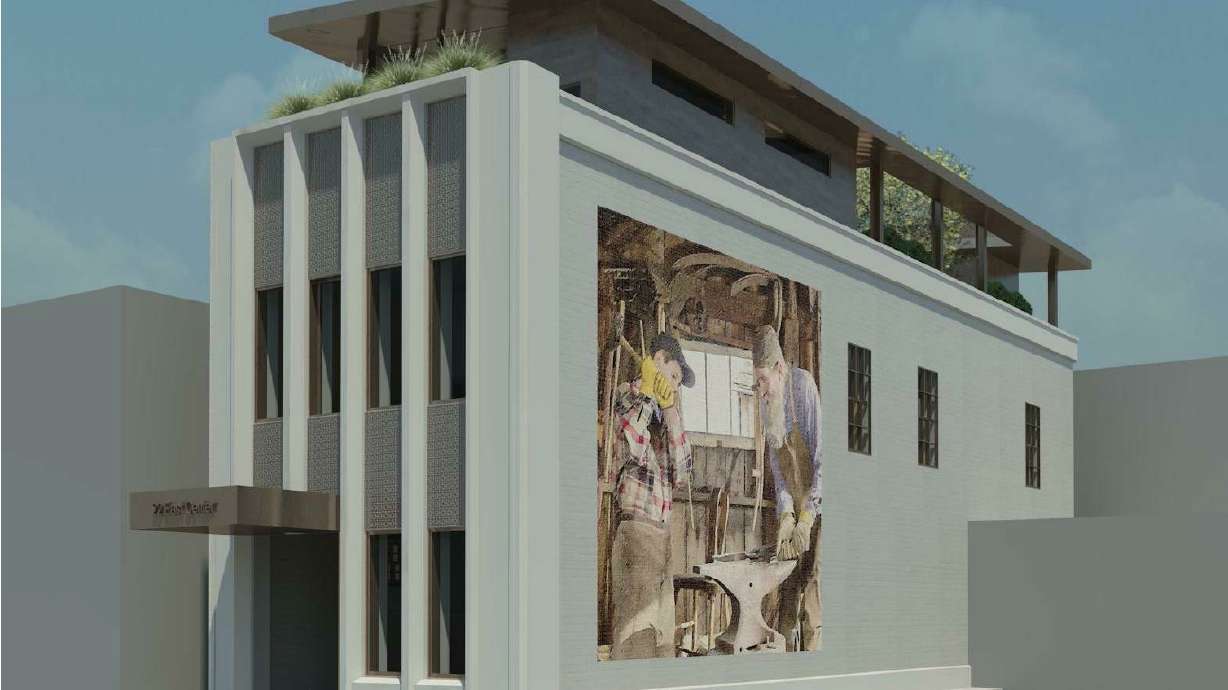 Downtown Logan building to be canvas for mural series