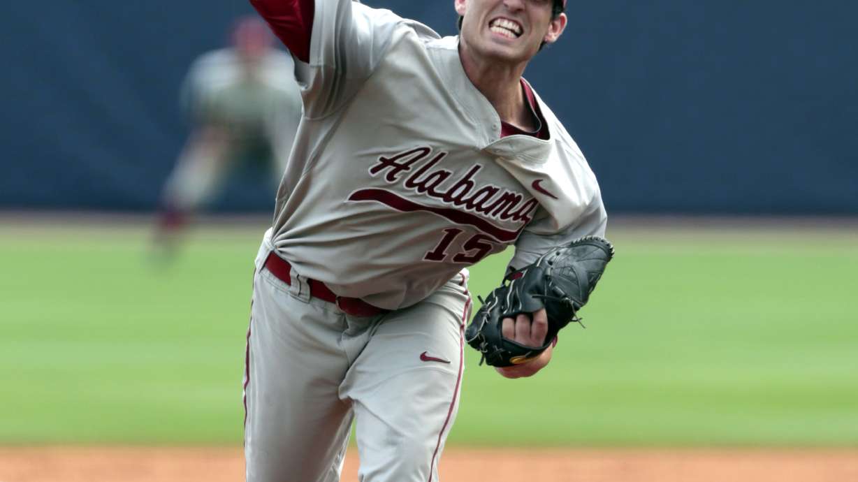Bramlett pitches Alabama past Mississippi 6-1 in SEC tourney