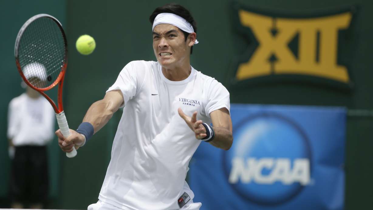 Virginia takes 2nd NCAA men's team tennis title in 3 years