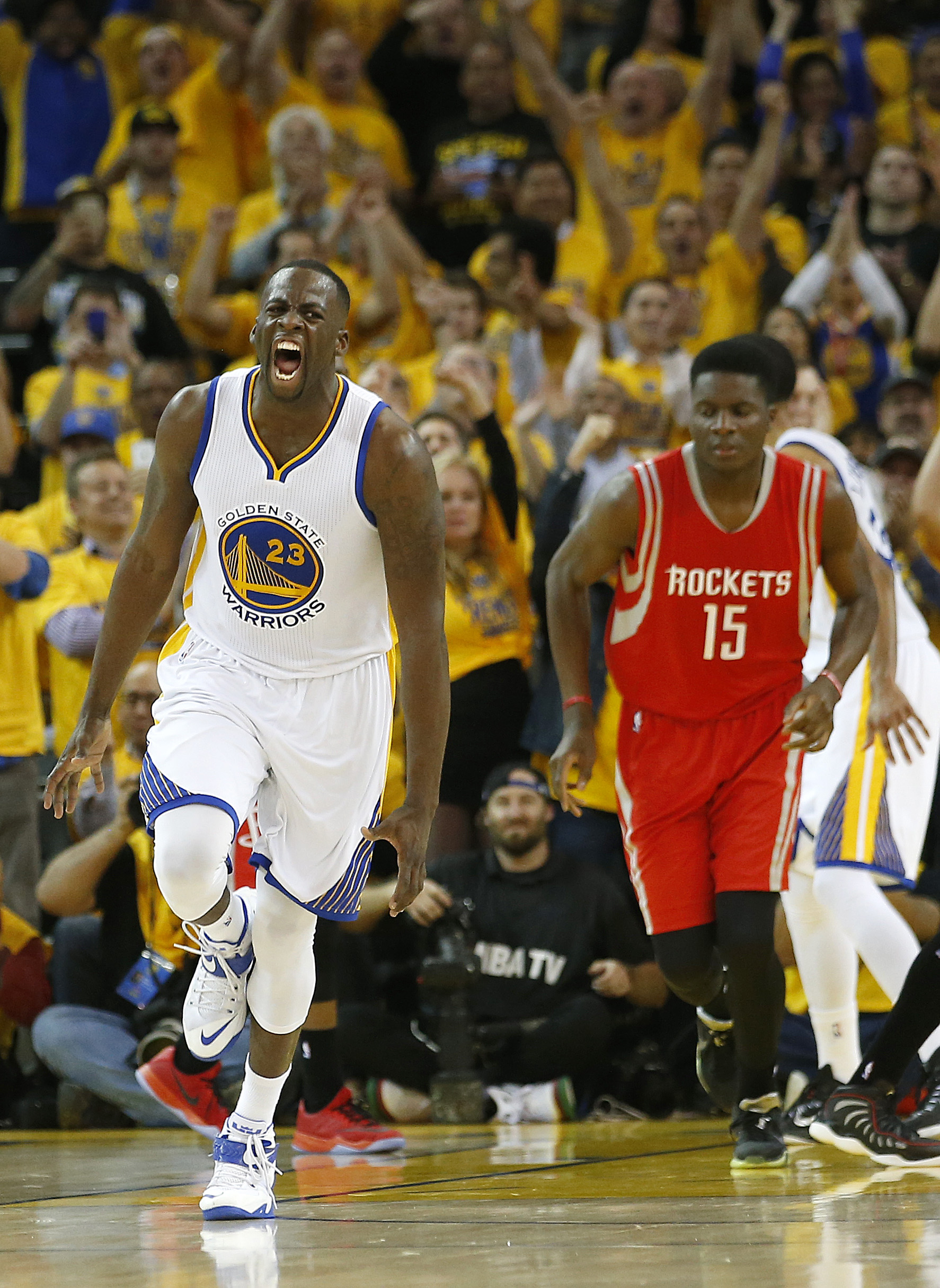 Warriors rally past Rockets 110-106 in Game 1 of West finals