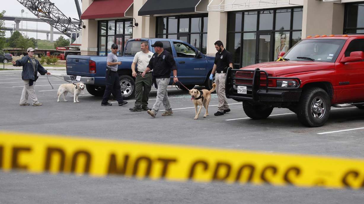 Waco restaurant video shows bikers, others seeking cover