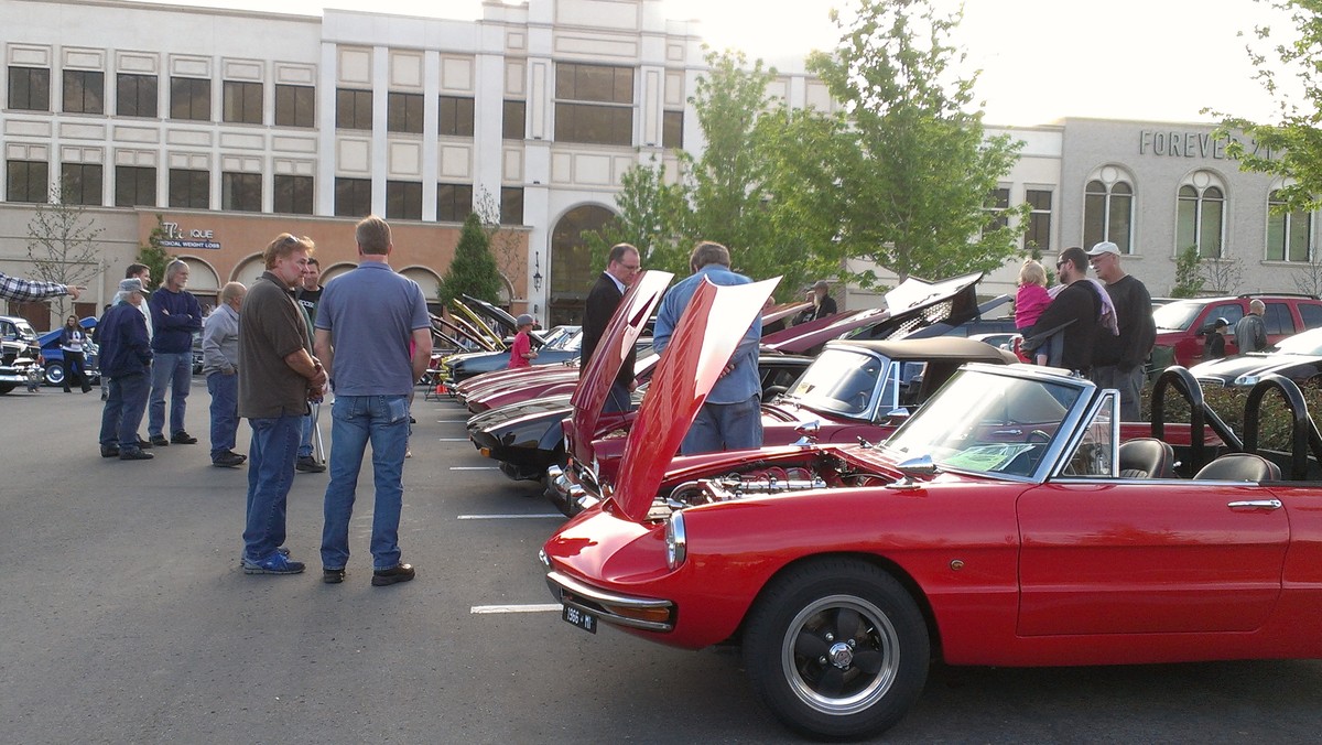 Station Park hosts a Cruise Night every third Wednesday May through October. (Courtesy of Station Park)