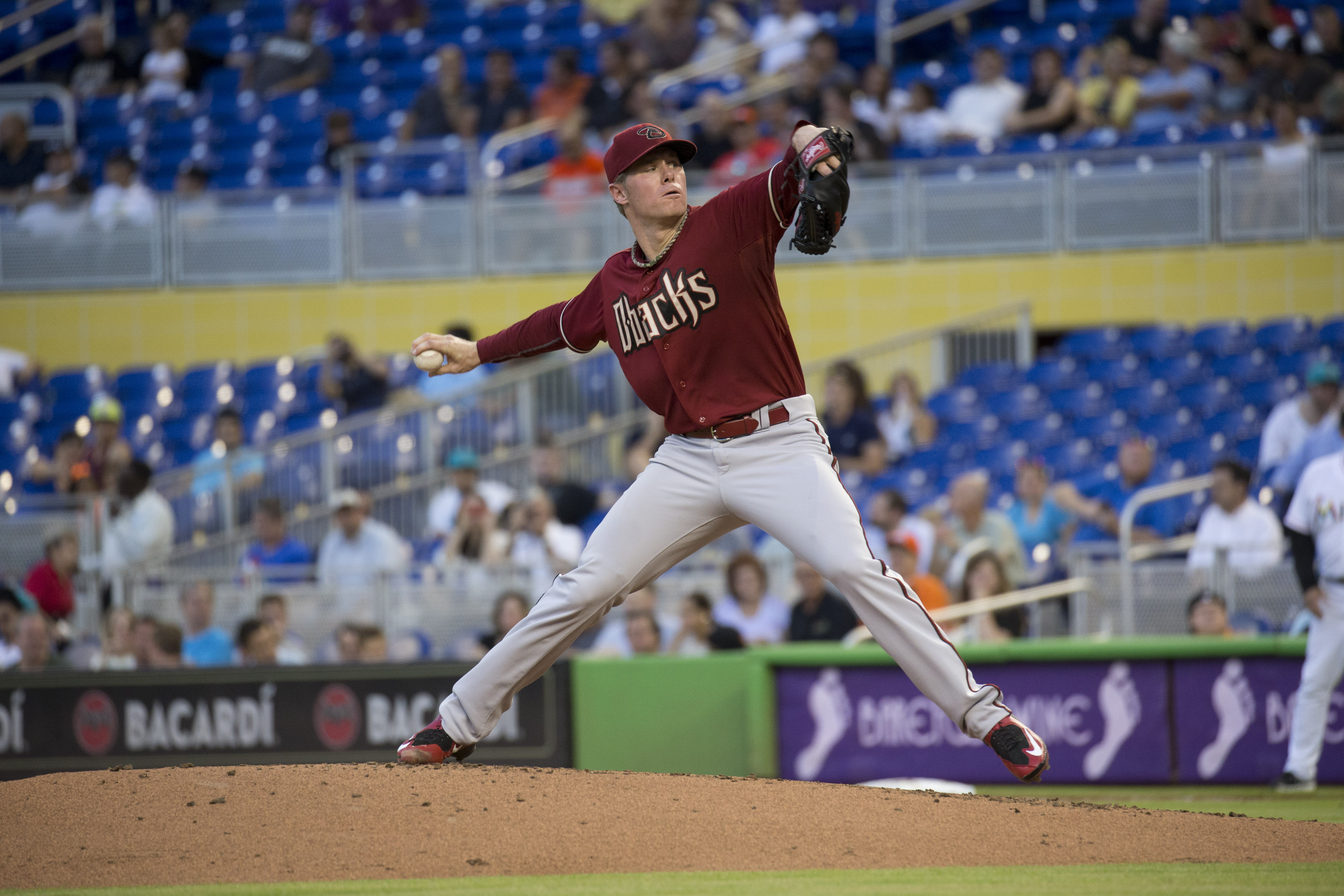 Anderson pitches Diamondbacks past Marlins, 6-1