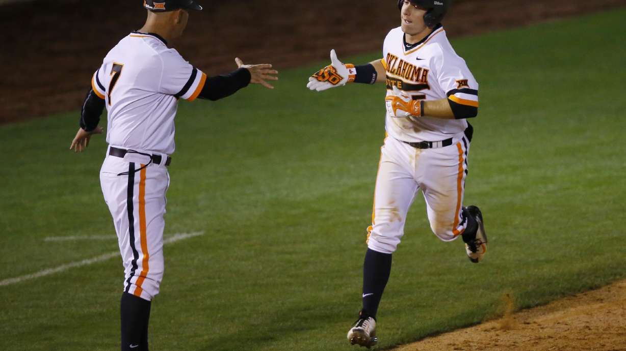 Oklahoma State beats West Virginia 3-0 in Big 12 tourney