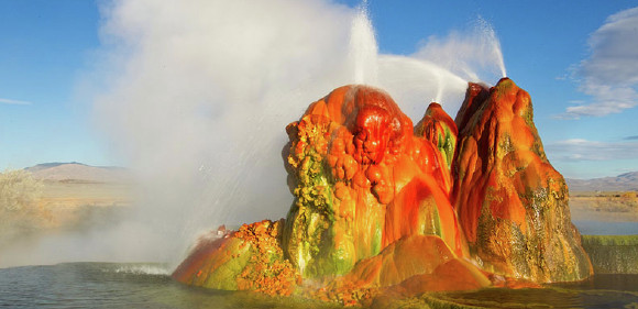 Photos Bizarre Geyser Continues To Grow In Nevada Desert Ksl Com