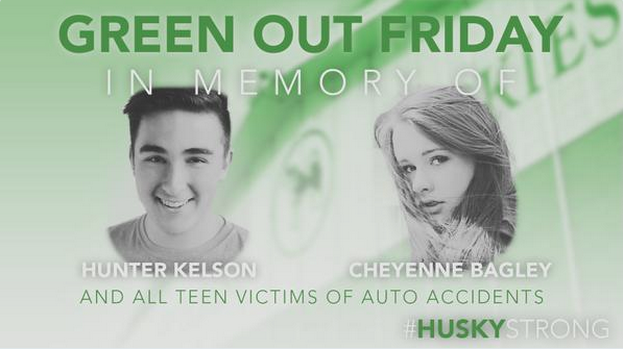 Jueves y viernes de verde, es la premisa para estudiantes de UT que buscan consuelo tras accidente fatal