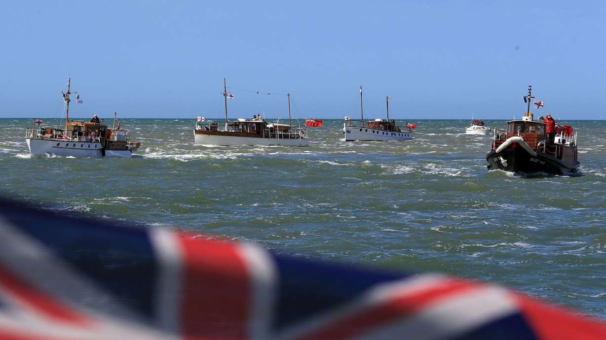 Dunkirk marks 75 years since massive Allied rescue mission