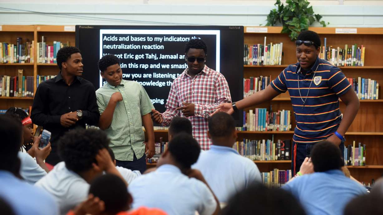 Dalewood students use hip-hop to learn STEM standards