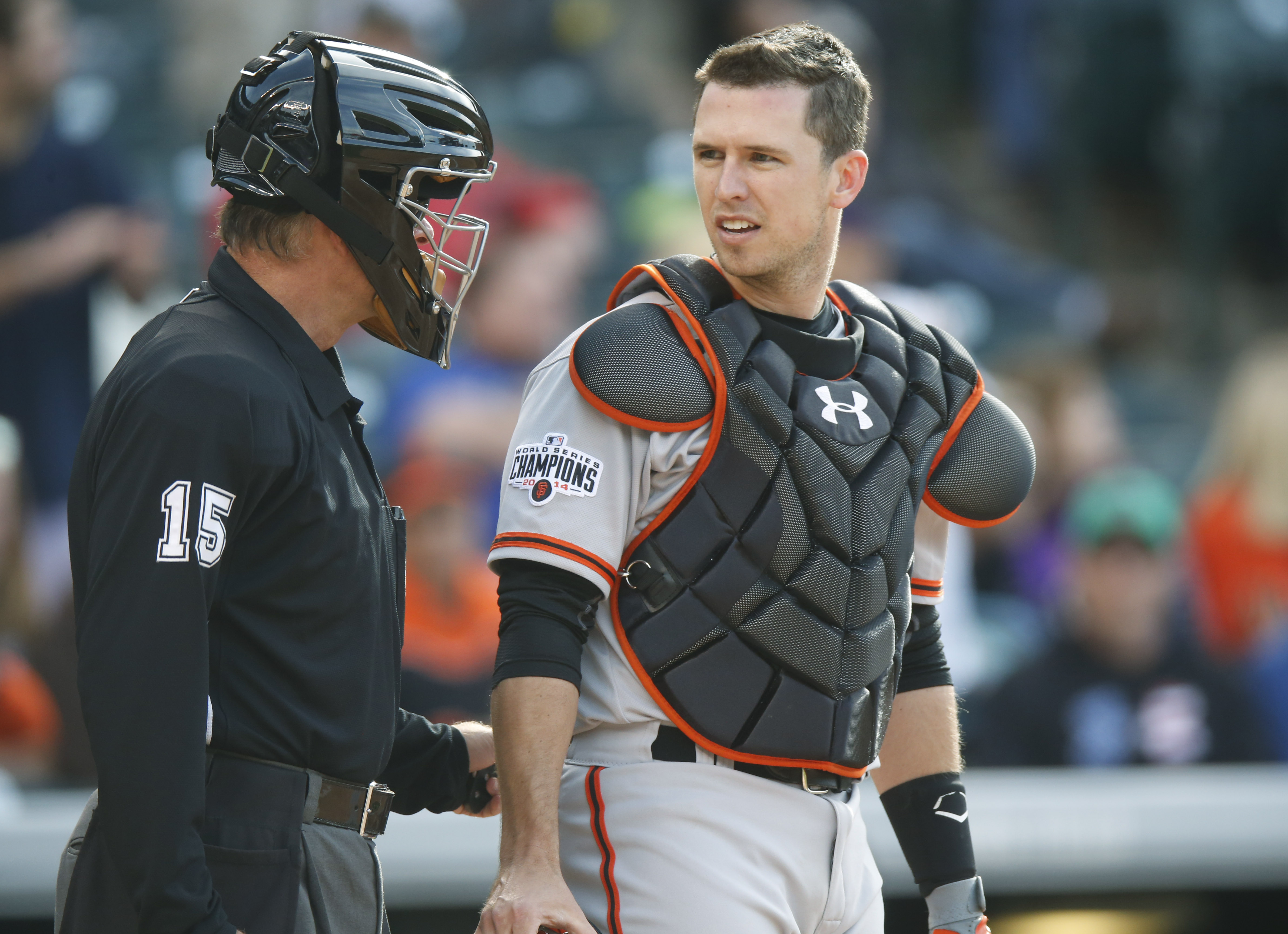 Bettis pitches Rockies past Giants 11-2