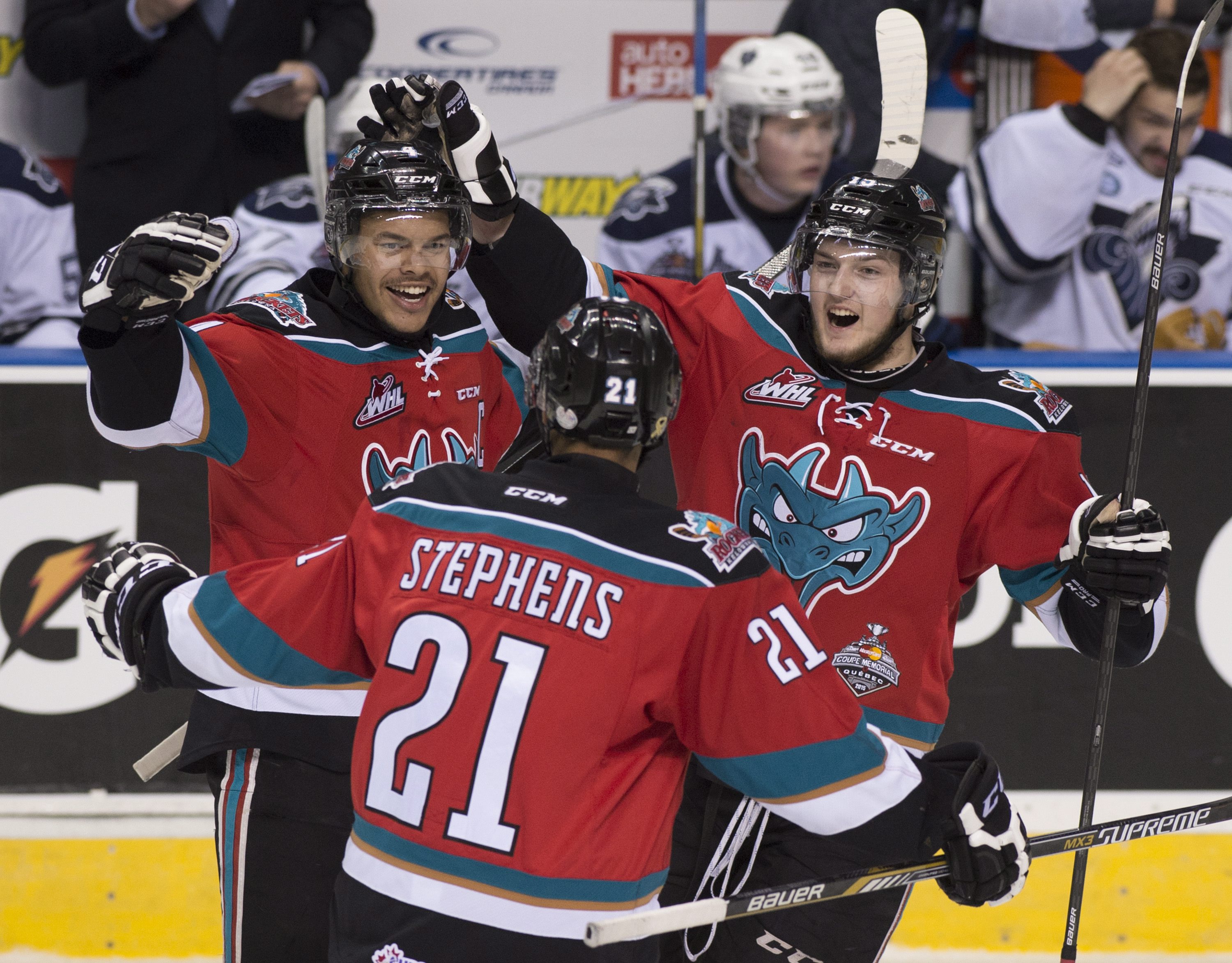 Kelowna beats Rimouski 7-3 in Memorial Cup