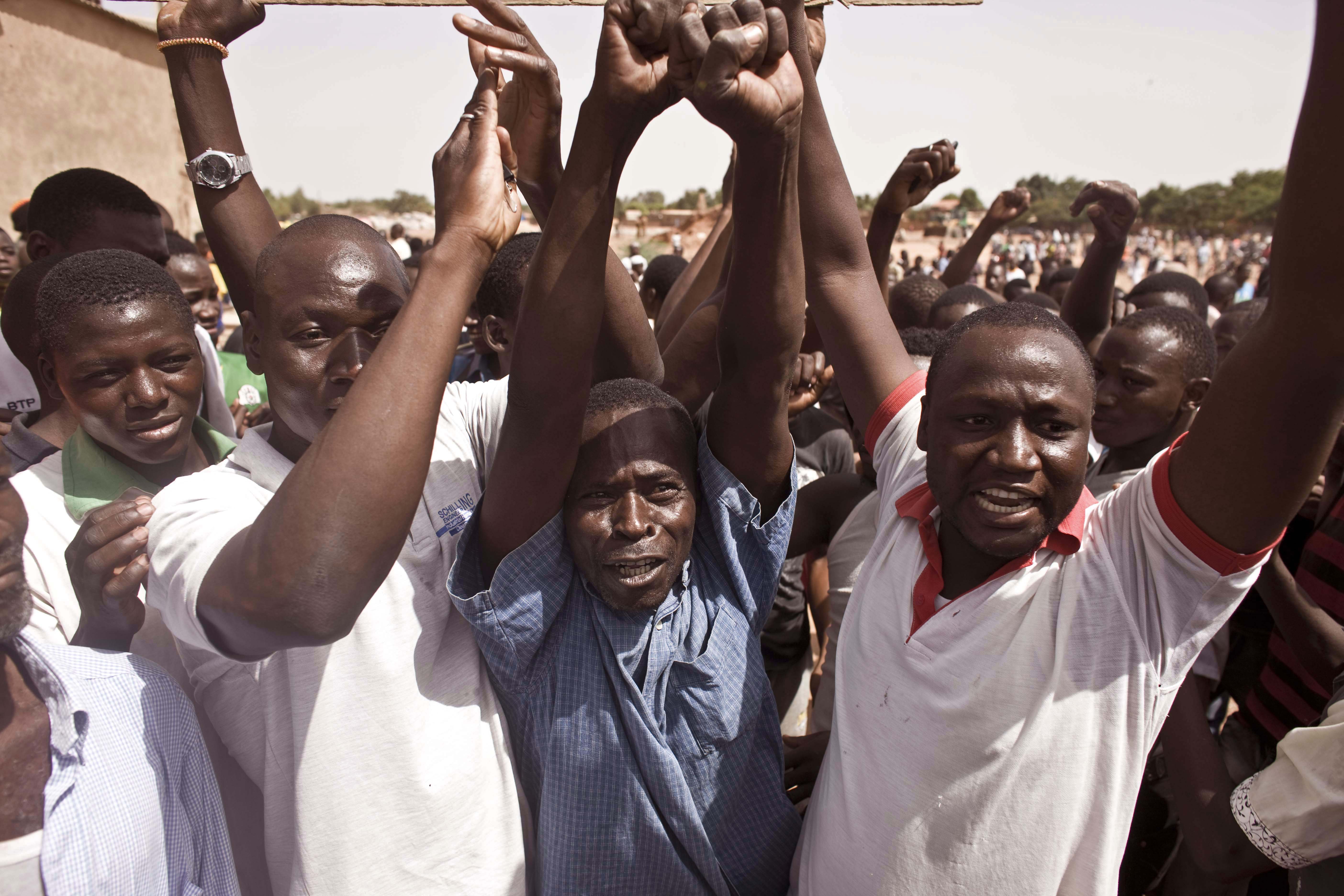 Grave of assassinated Burkina Faso leader exhumed