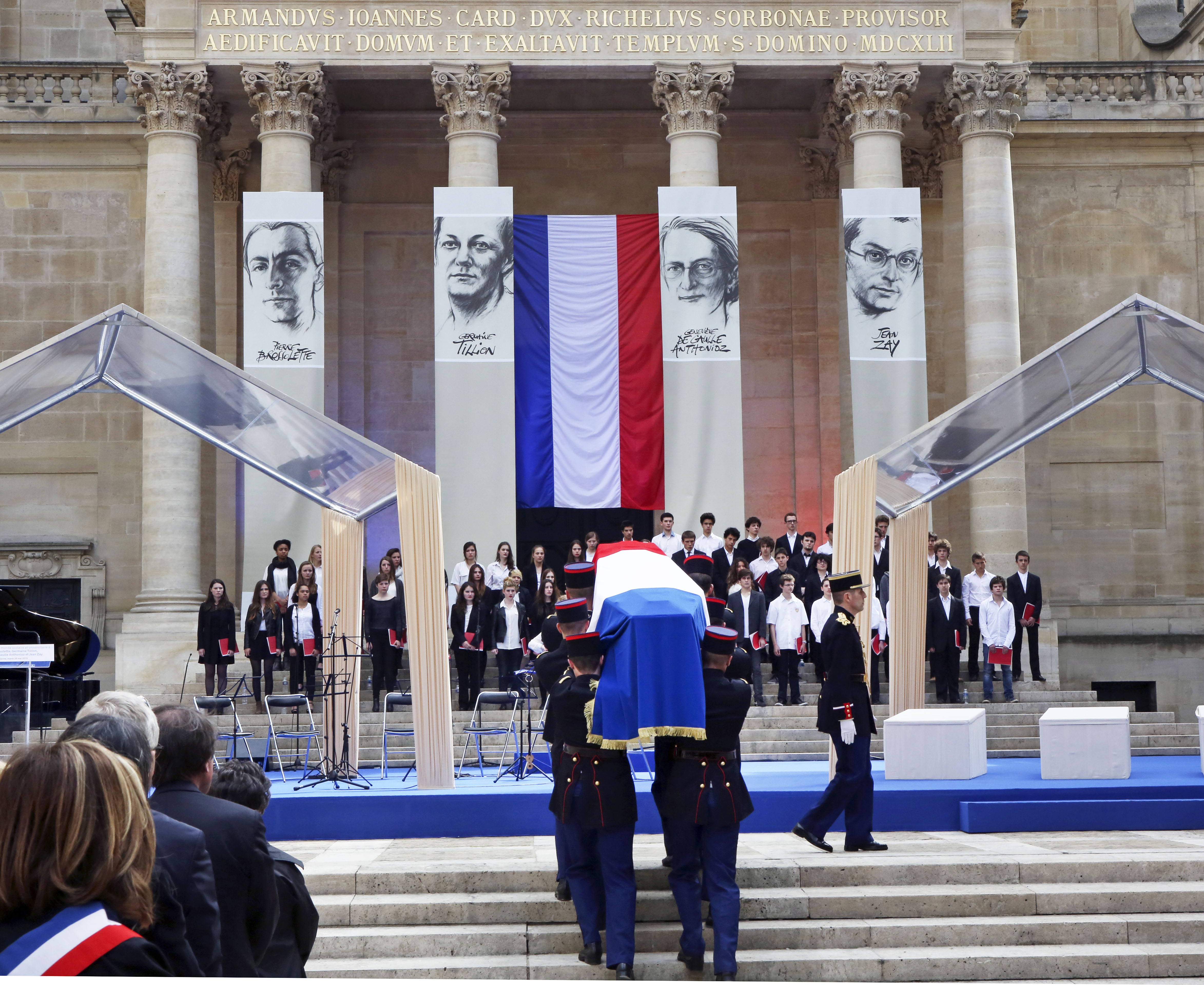 Figures of French Resistance inducted into Paris Pantheon
