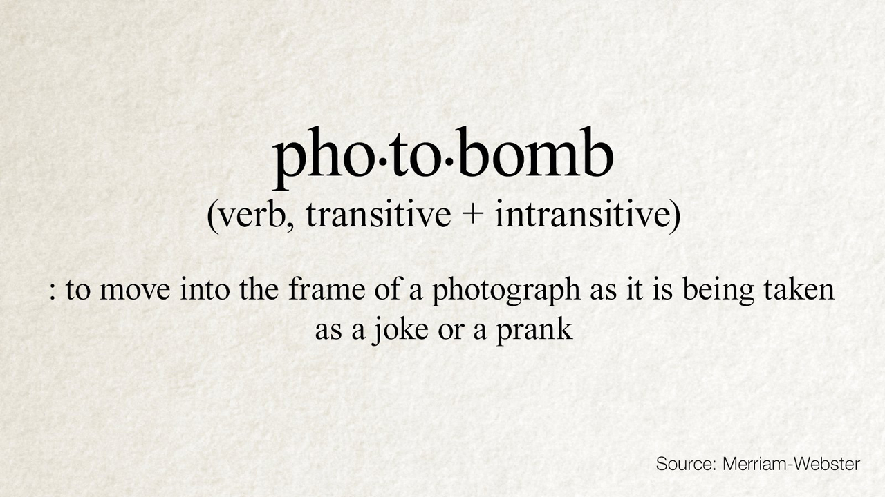 'Emoji,' 'photobomb' added to dictionary 