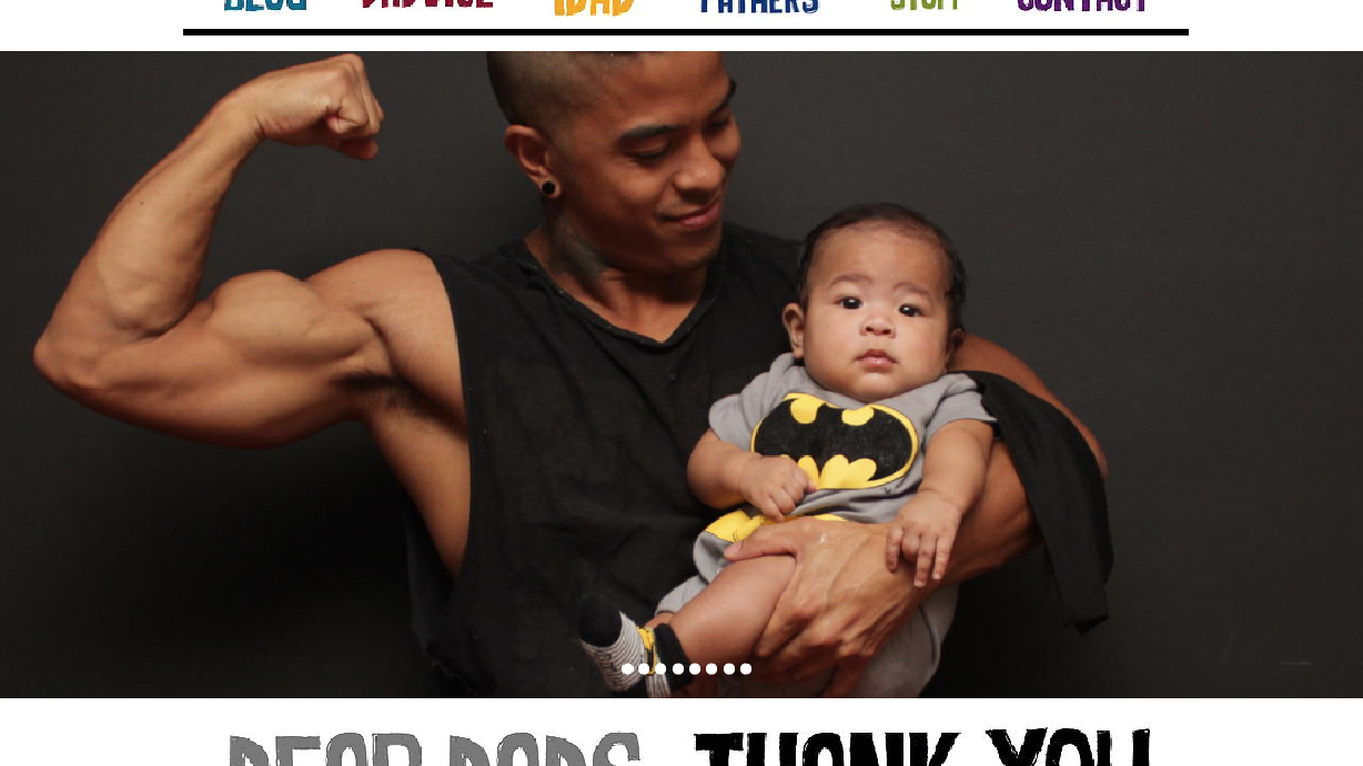 Website helps dads to fight against 'absentee' or 'deadbeat' stigma