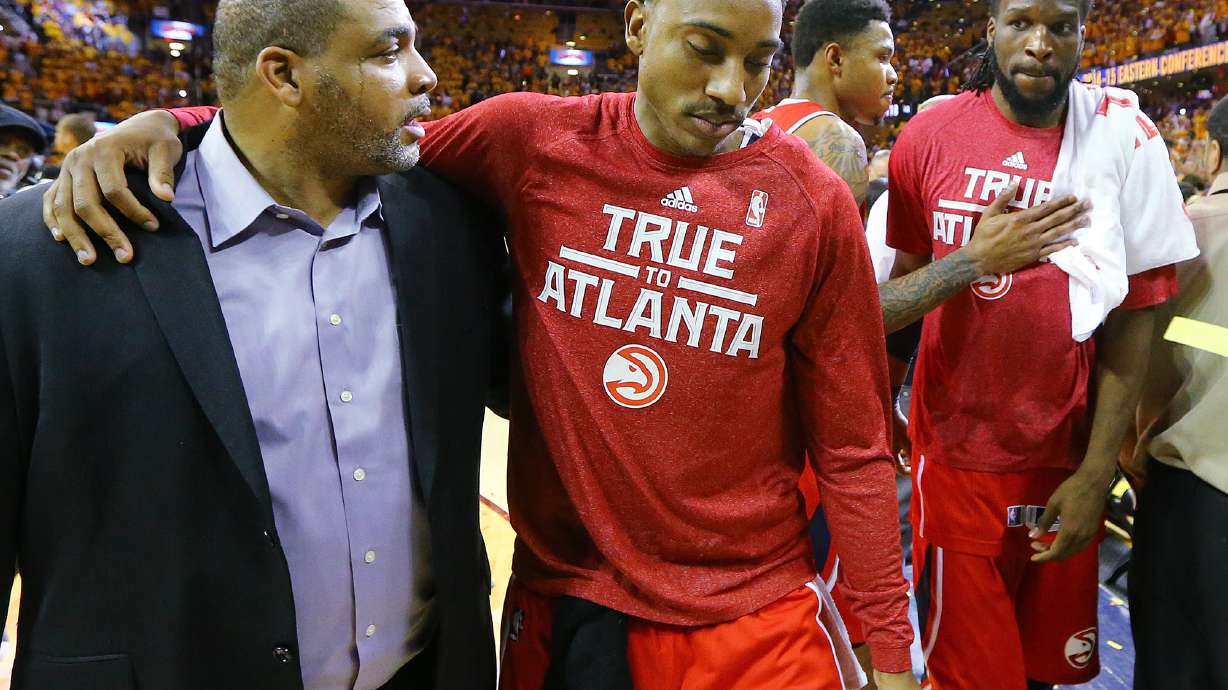 Hawks point to bright future even after playoff rout by Cavs